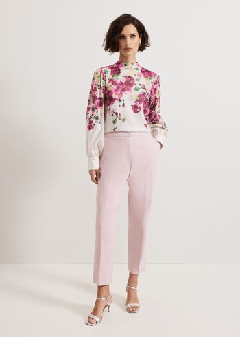 Phase Eight Ulrica Tapered Trousers Rose Australia | CF2706498